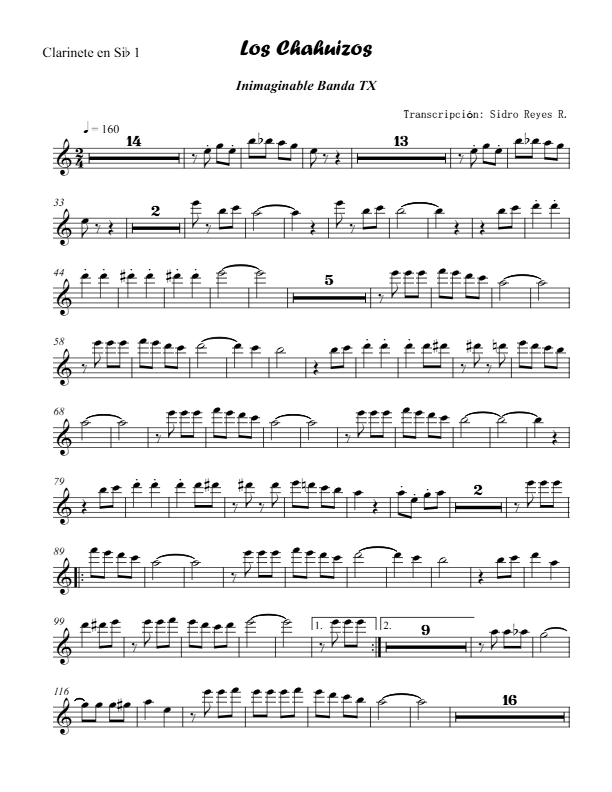 La imagen puede contener una previsualizacion de una partitura